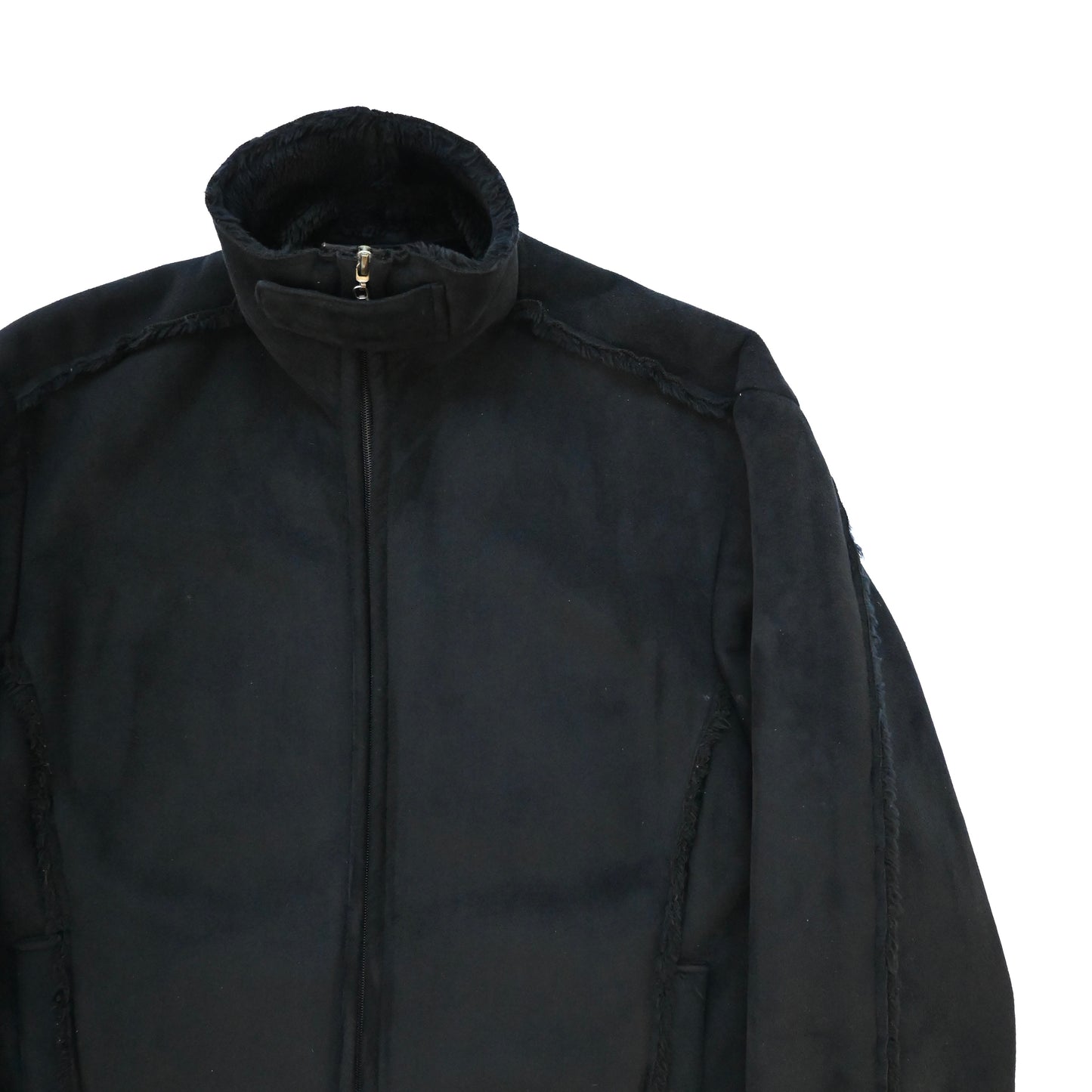 2000aw so by alexander van slobbe fake mouton diviser blouson 48