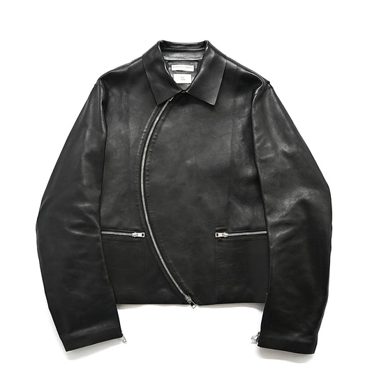2019aw bottega veneta curve zip cow leather jacket 52 by Daniel Lee