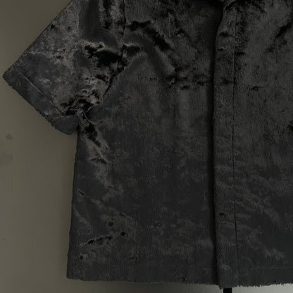 2021ss 1017 alyx 9sm  camp collar faux pony hair shirt 46