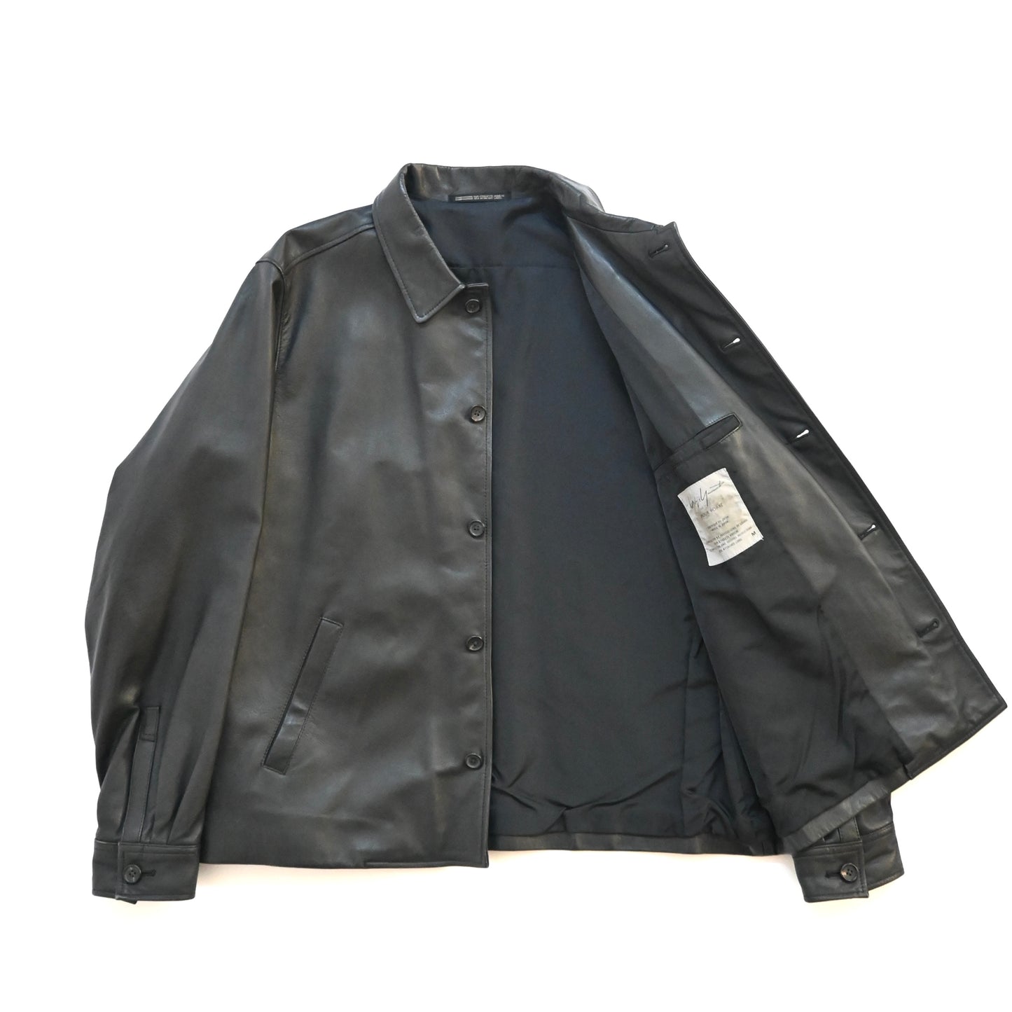 1997aw yohji yamamoto pour homme cow leather blouson M