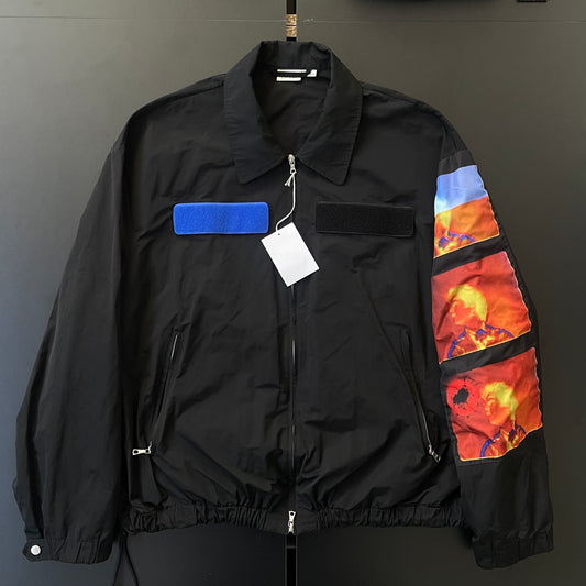 2021ss dries van noten x Len Lye nylon blouson XL