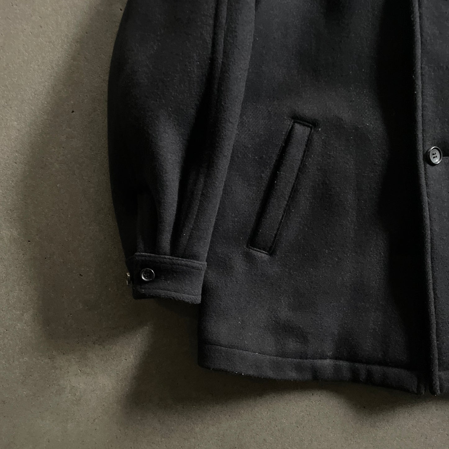 1998aw comme des garcons homme heavy wool half coat M