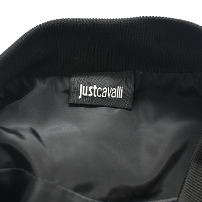 2000s just cavalli polyester ribbon bomber jacket S