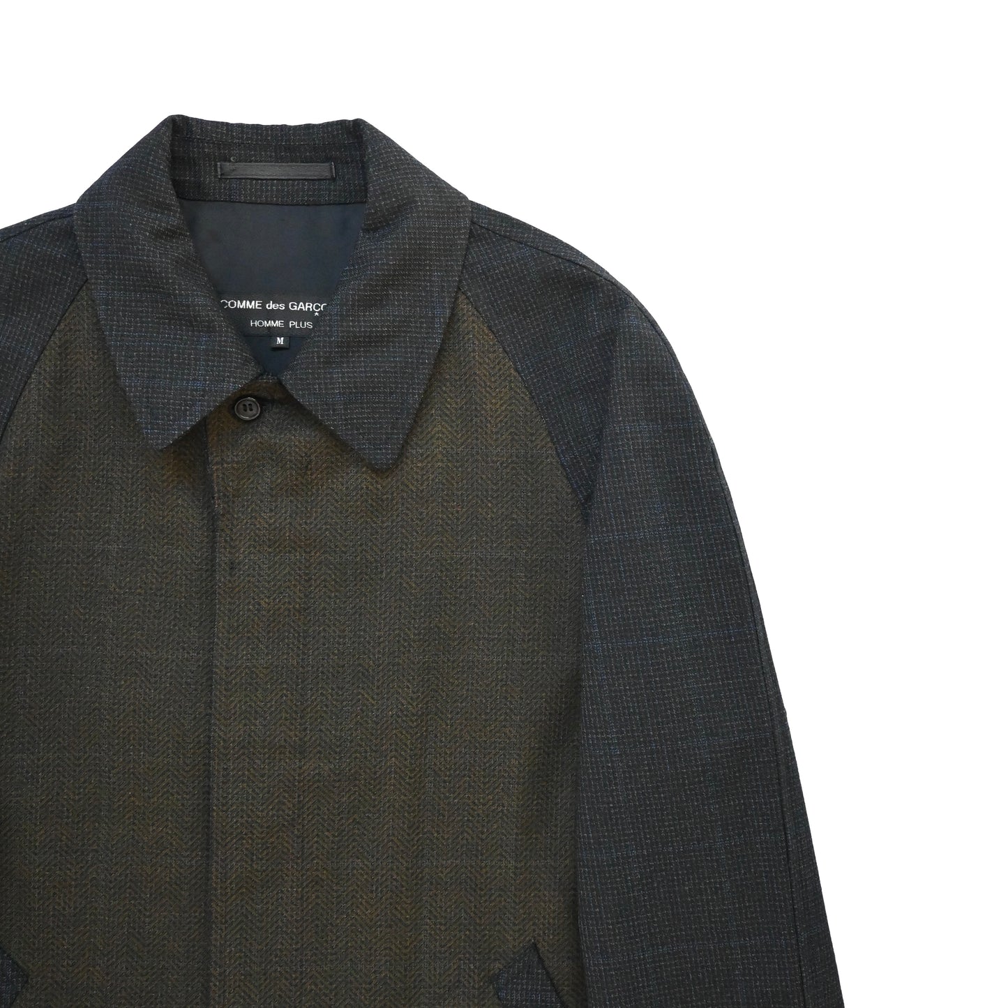 1996aw comme des garcons homme plus over dyeing raglan wool blouson M