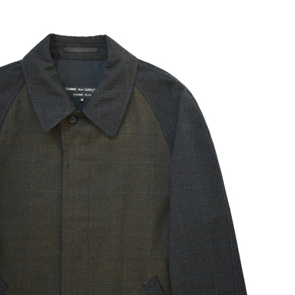 1996aw comme des garcons homme plus over dyeing raglan wool blouson M