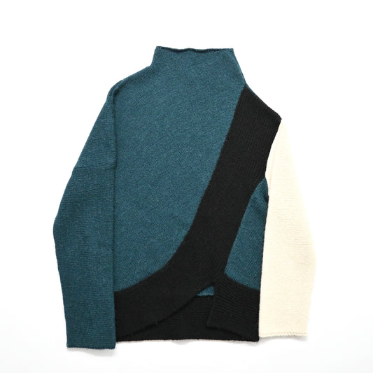 2019aw kiko kostadinov Ggeen merino and alpaca rex sweater S