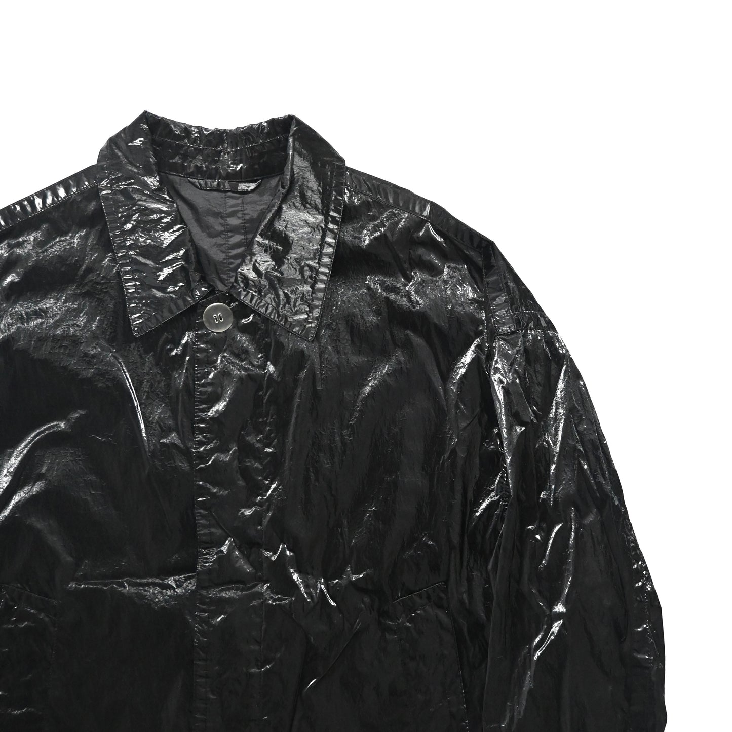 2019ss dries van noten polyurethane nylon blouson M