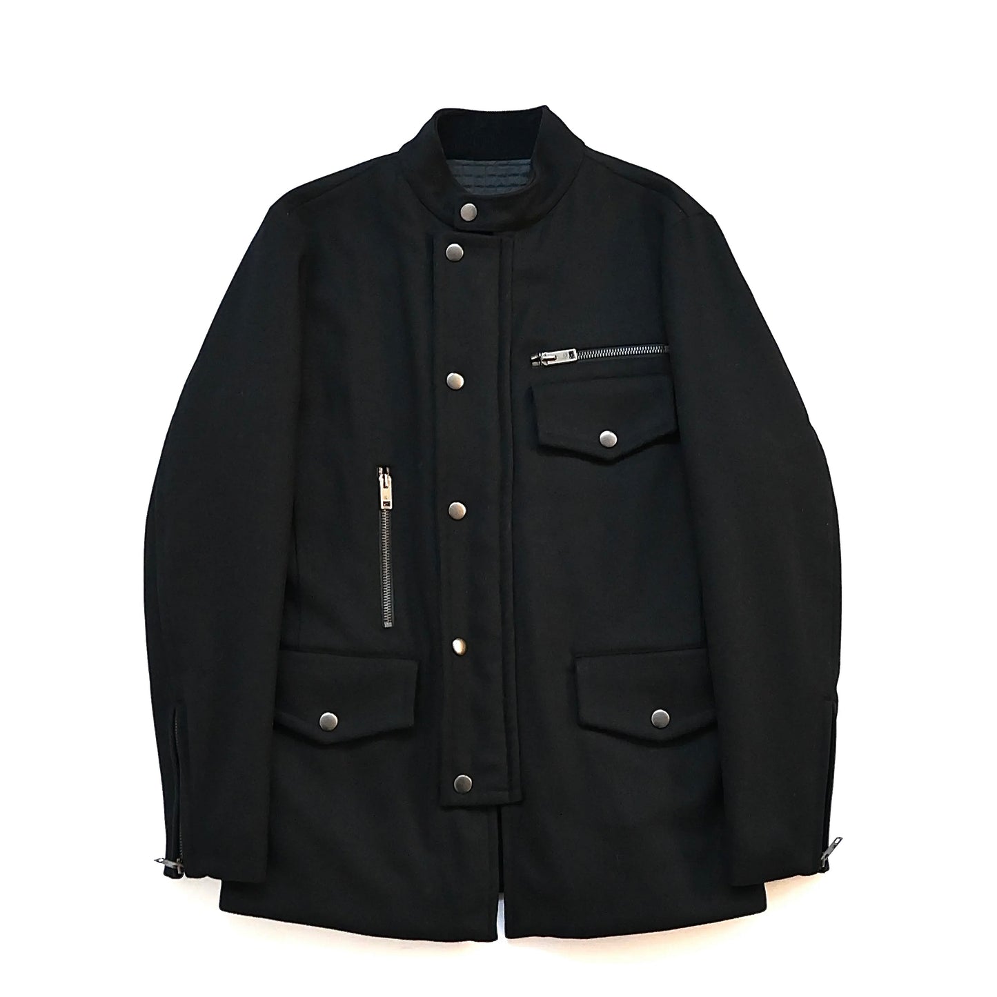 2004aw gucci melton wool half coat 50 by Tom ford