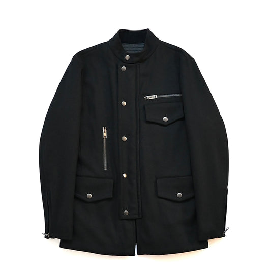 2004aw gucci melton wool half coat 50 by Tom ford