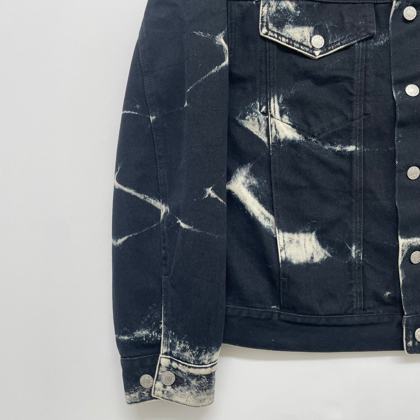 2022aw dries van noten breached denim jacket L