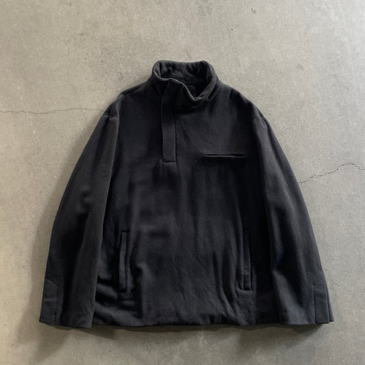 1998aw prada half zip wool blouson M