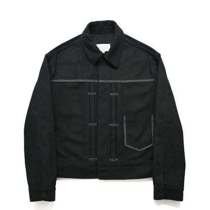 2017aw maison margiela stitch wool tracker jacket 50