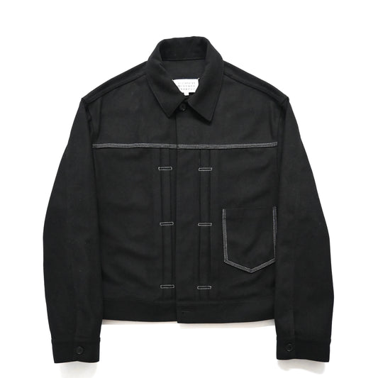 2017aw maison margiela stitch wool tracker jacket 50