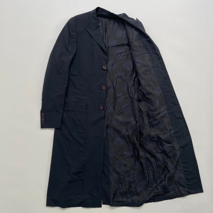 1998ss versace wool long coat 48