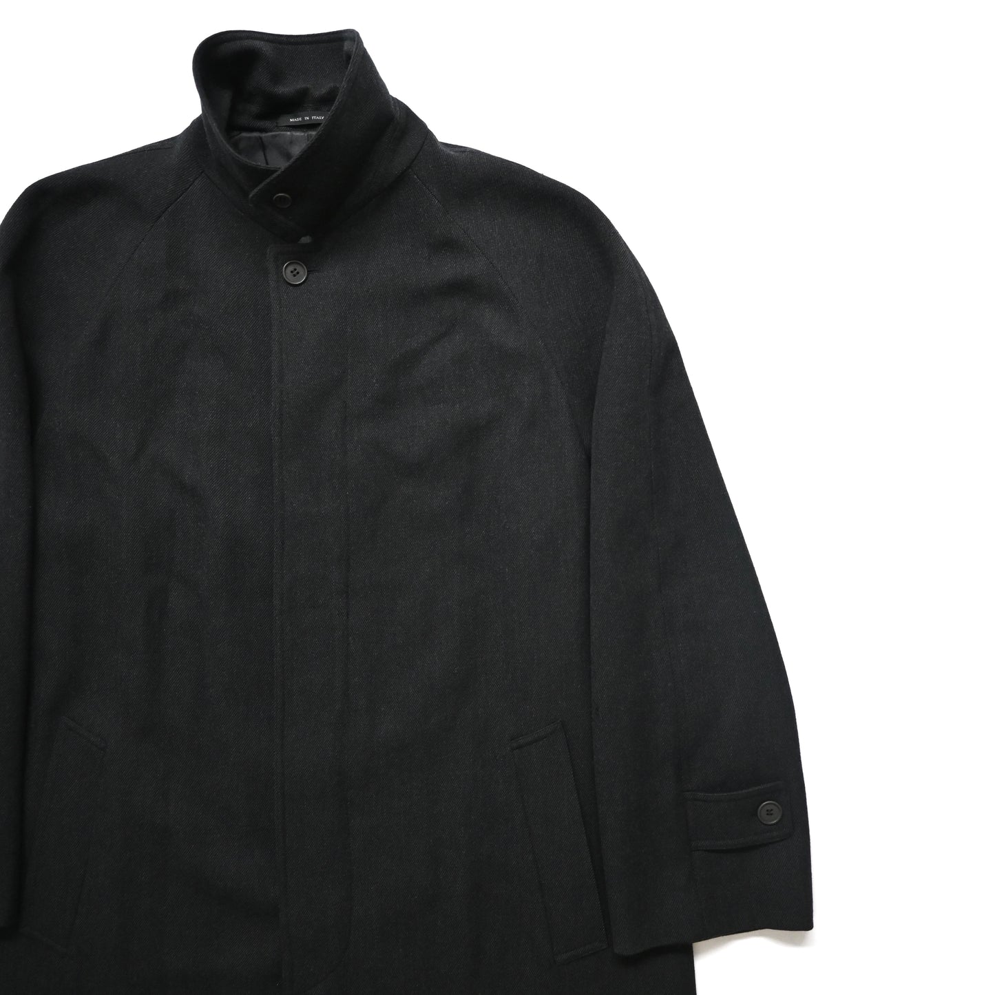 1990s emporio armani wool coat 48