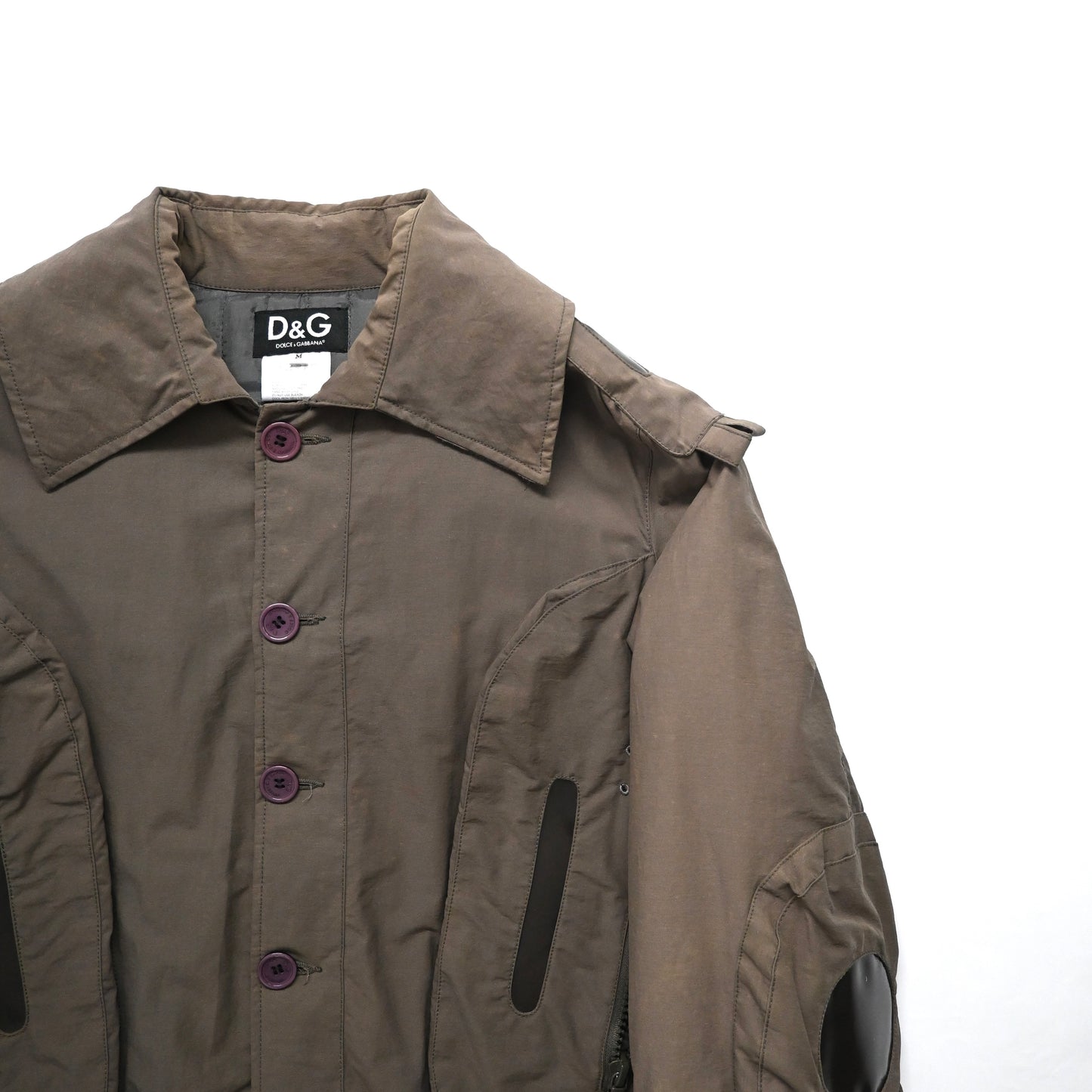 2003aw dolce&gabbana military parachute bomber jacket M