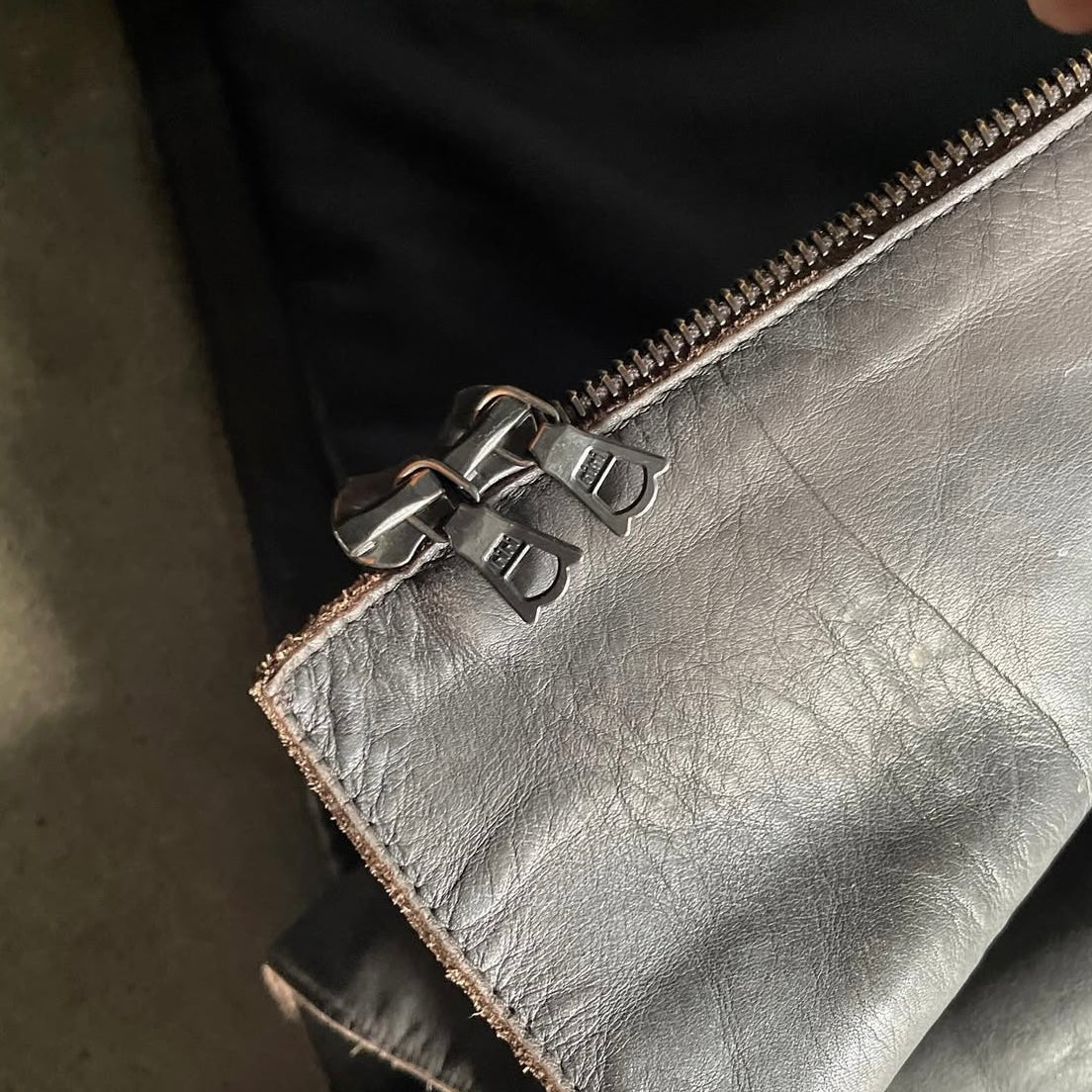 2000aw Neil barrett lamb leather jacket
M