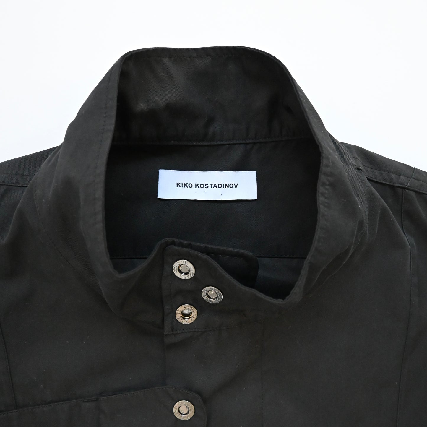 2023aw kiko kostadinov meno cropped jacket 50