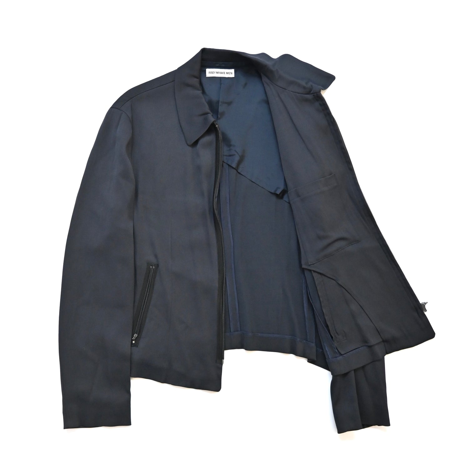 2000s issey miyake men rayon blouson jacket 3