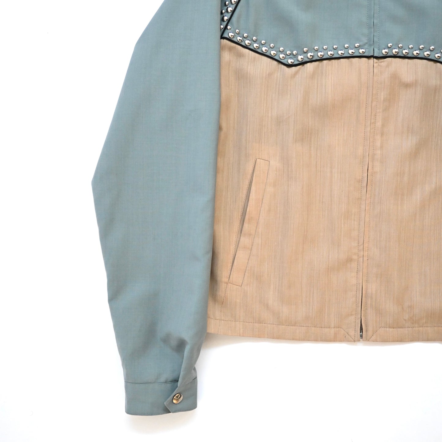 2012ss prada western studs blouson 50