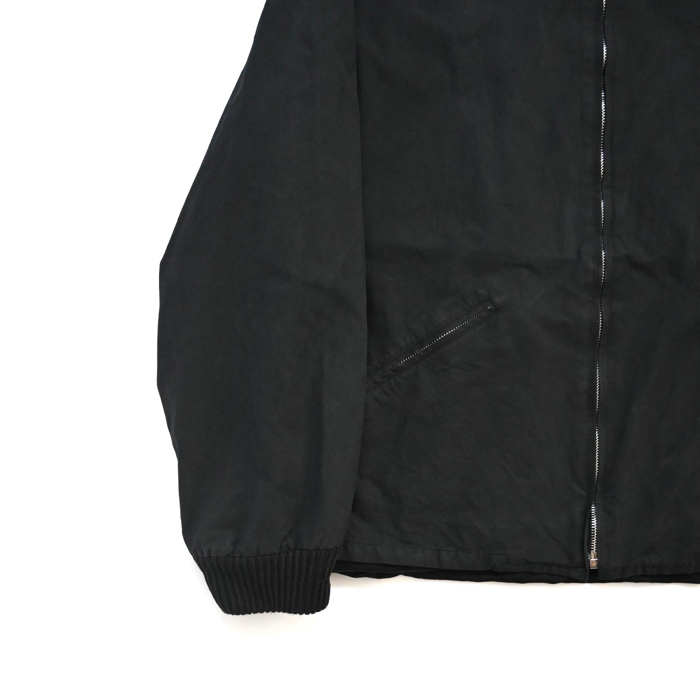 1990s agnes b kint docking High neck cotton blouson 48