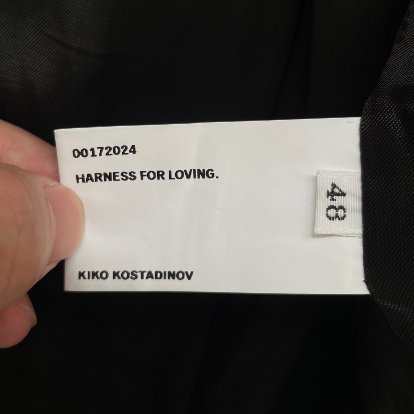 2024aw kiko kostadinov chalice  bag jacket 48