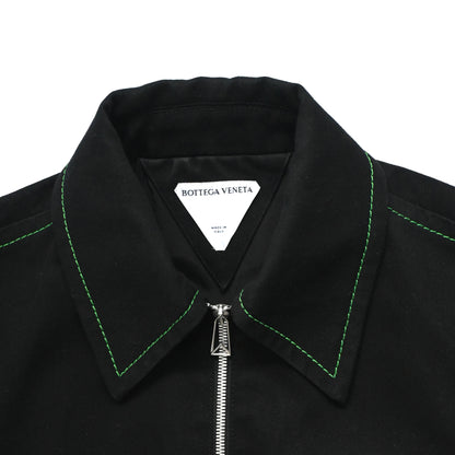 2022ss bottega veneta heavy weight cotton twill jacket 48