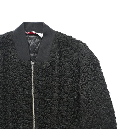 1997aw jean paul gaultier haute couture fur bomber jacket 46