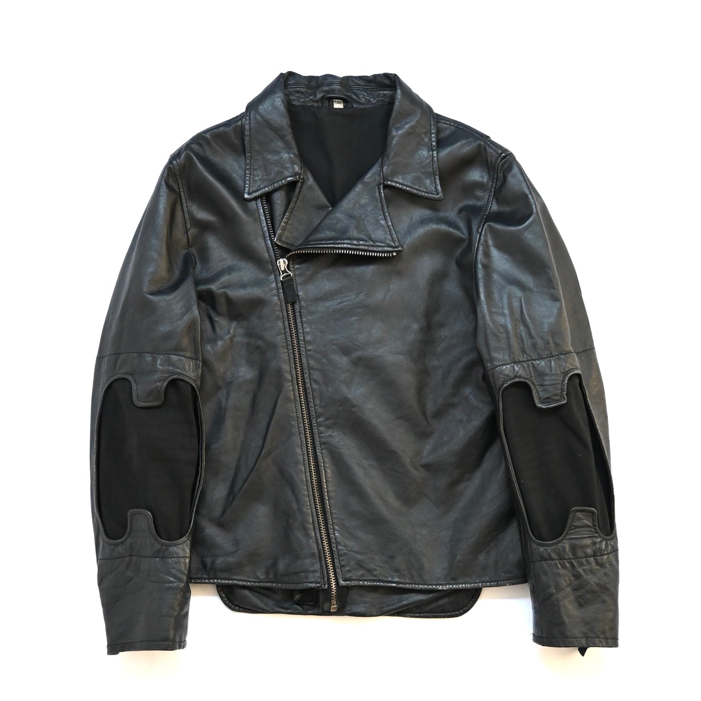 2004ss helmut lang dragonfly cutout leather jacket 50