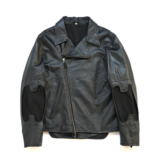 2004ss helmut lang dragonfly cutout leather jacket 50