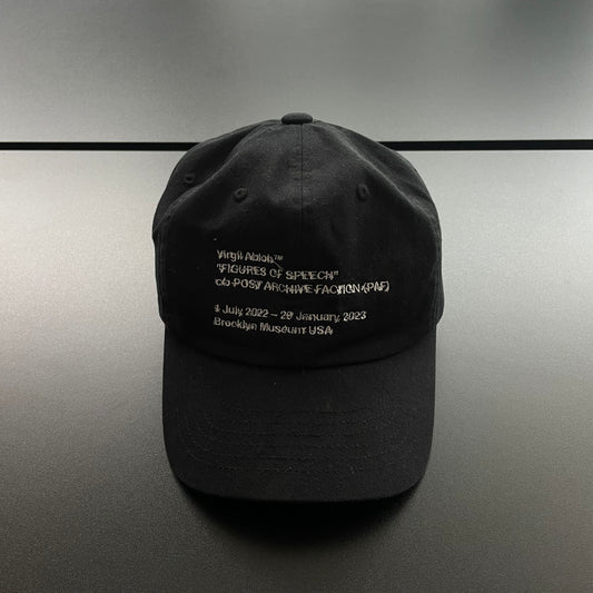 2022aw post archive fashion x off-white
Figures of Speech Cap