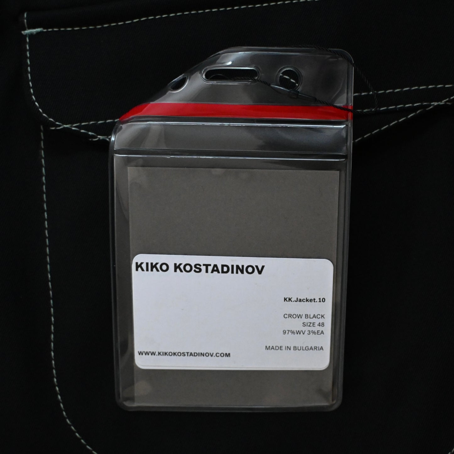 2024ss kiko kostadinov murad stitch kk jacket 48