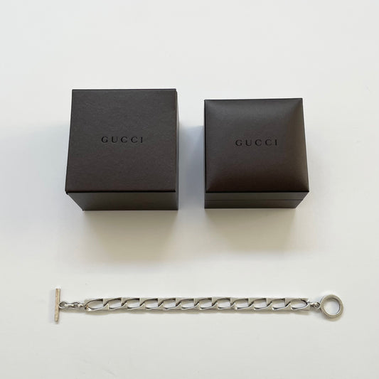 2000s gucci figaro chain bracelet by Tom ford