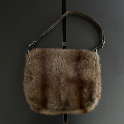 1996ss gucci fur handbag by Tom ford