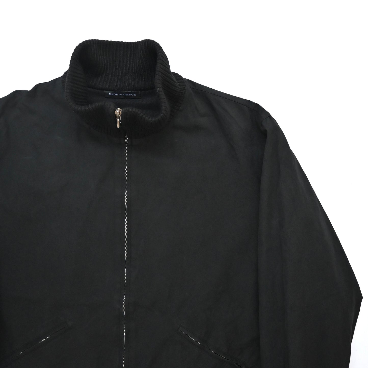 1990s agnes b kint docking High neck cotton blouson 48