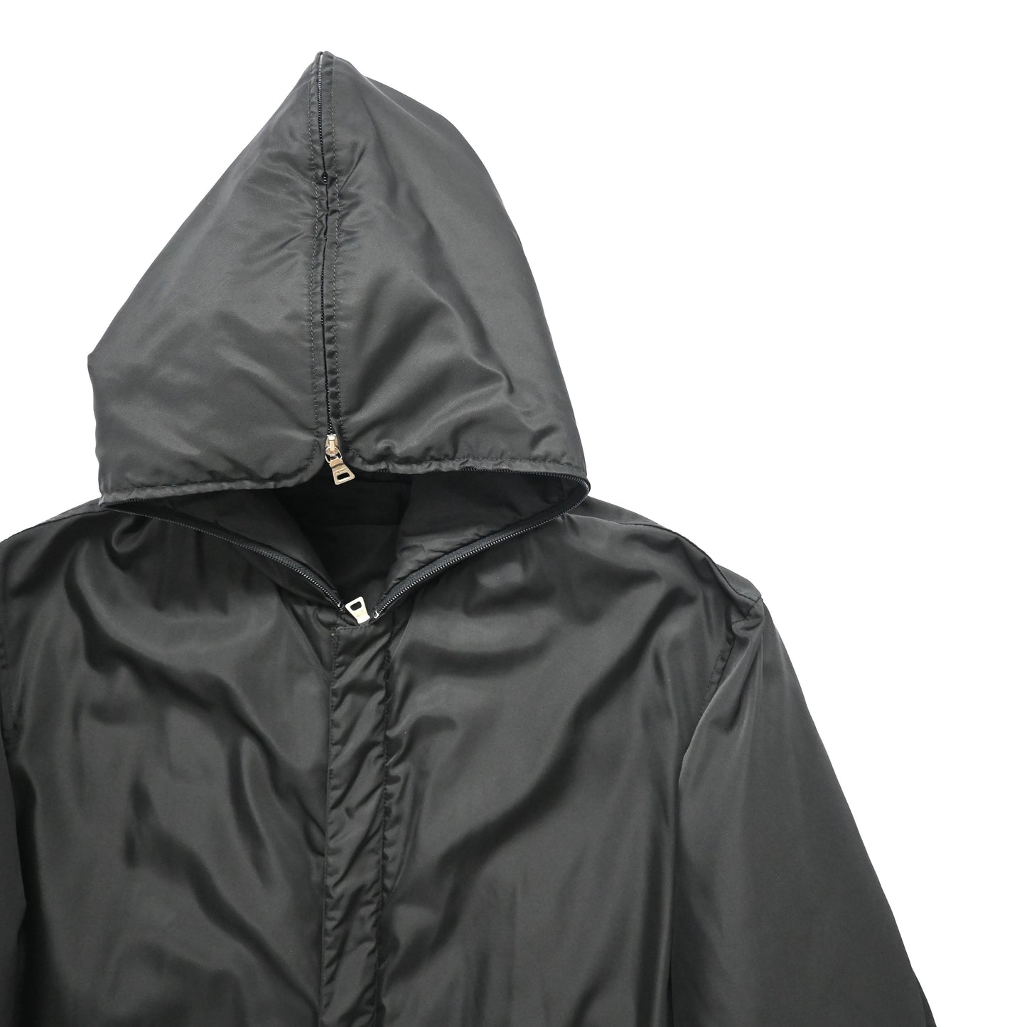 1999aw prada nylon bondage shark coat S