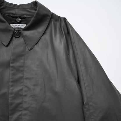 1996aw emporio armani vinylon long coat 50