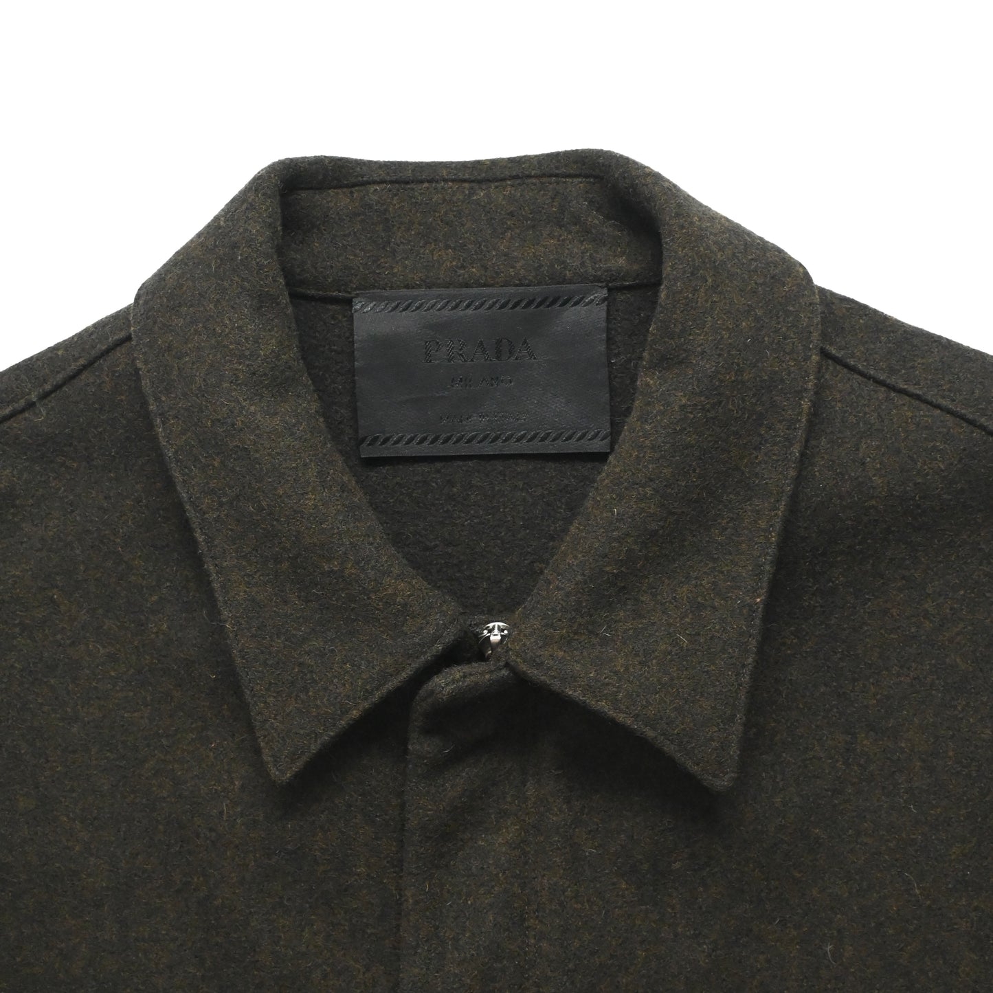 1999aw prada wool buckle short blouson M