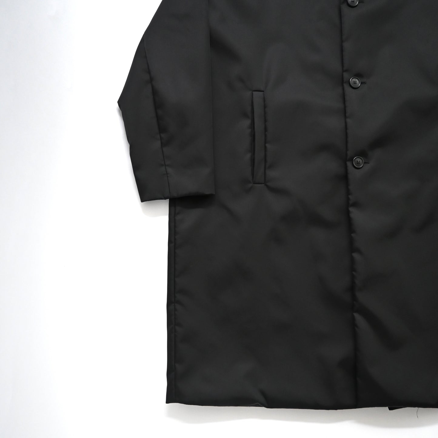 2021aw prada spg891 re nylon long coat L  by raf simons