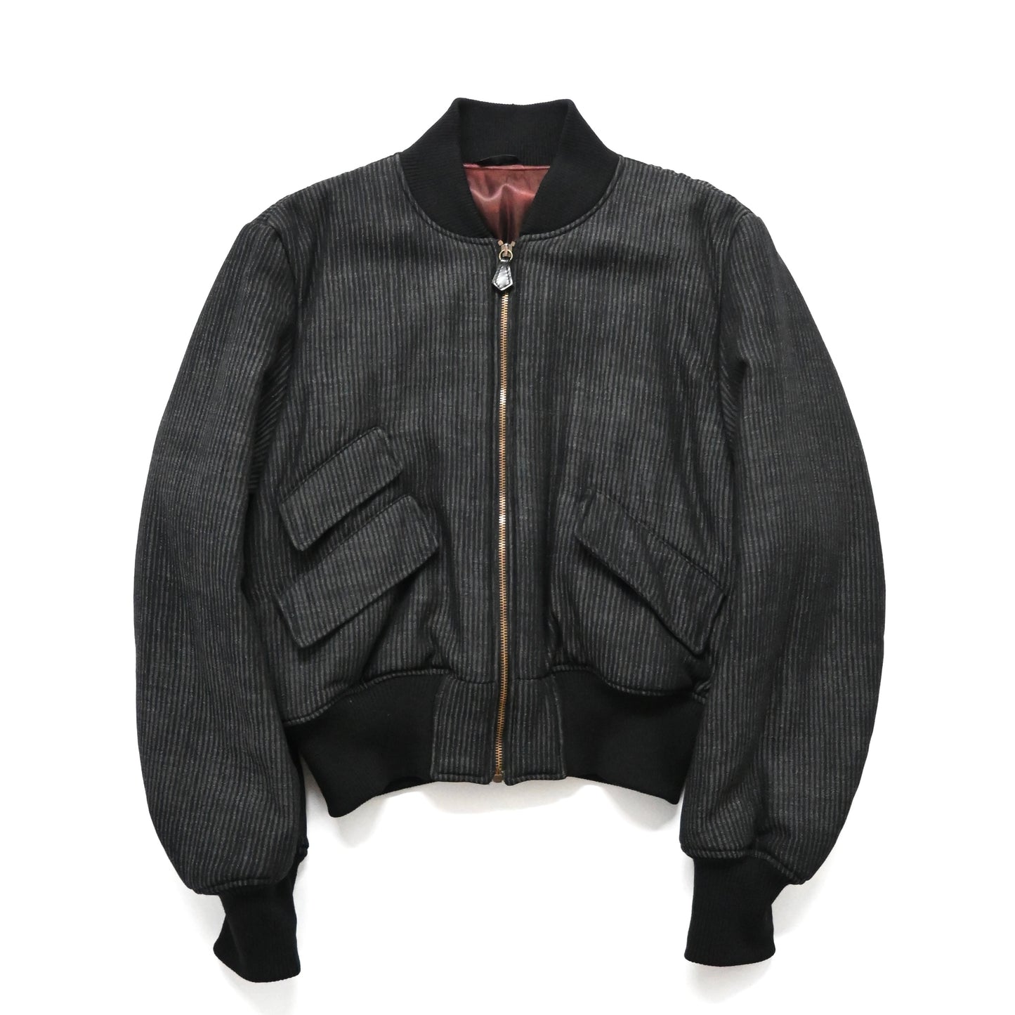 1998aw jean paul gaultie wool short bomber jacket 50