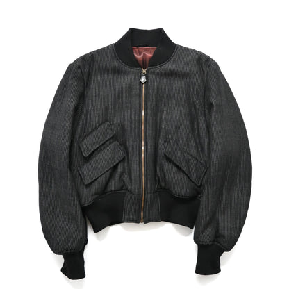 1998aw jean paul gaultie wool short bomber jacket 50
