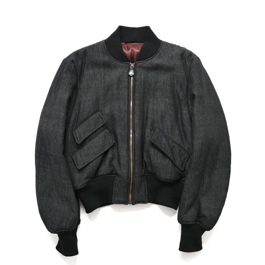 1998aw jean paul gaultie wool short bomber jacket 50