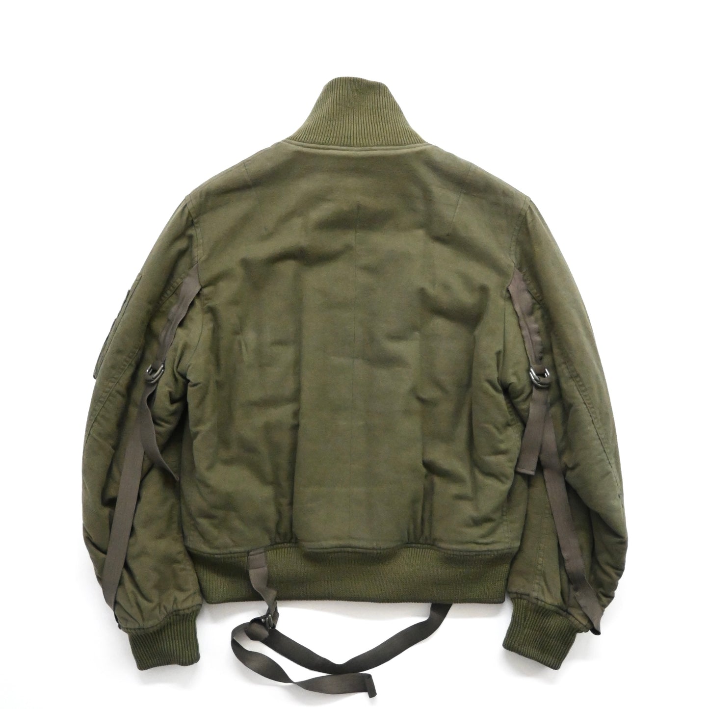 2003aw helmut lang bondage cotton bomber jacket 46