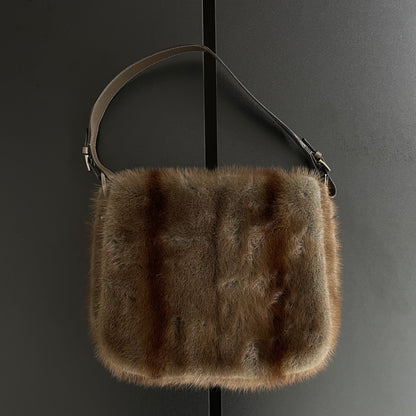 1996ss gucci fur handbag by Tom ford
