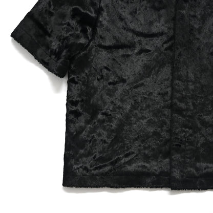 2021ss 1017 alyx 9sm  camp collar faux pony hair shirt 46