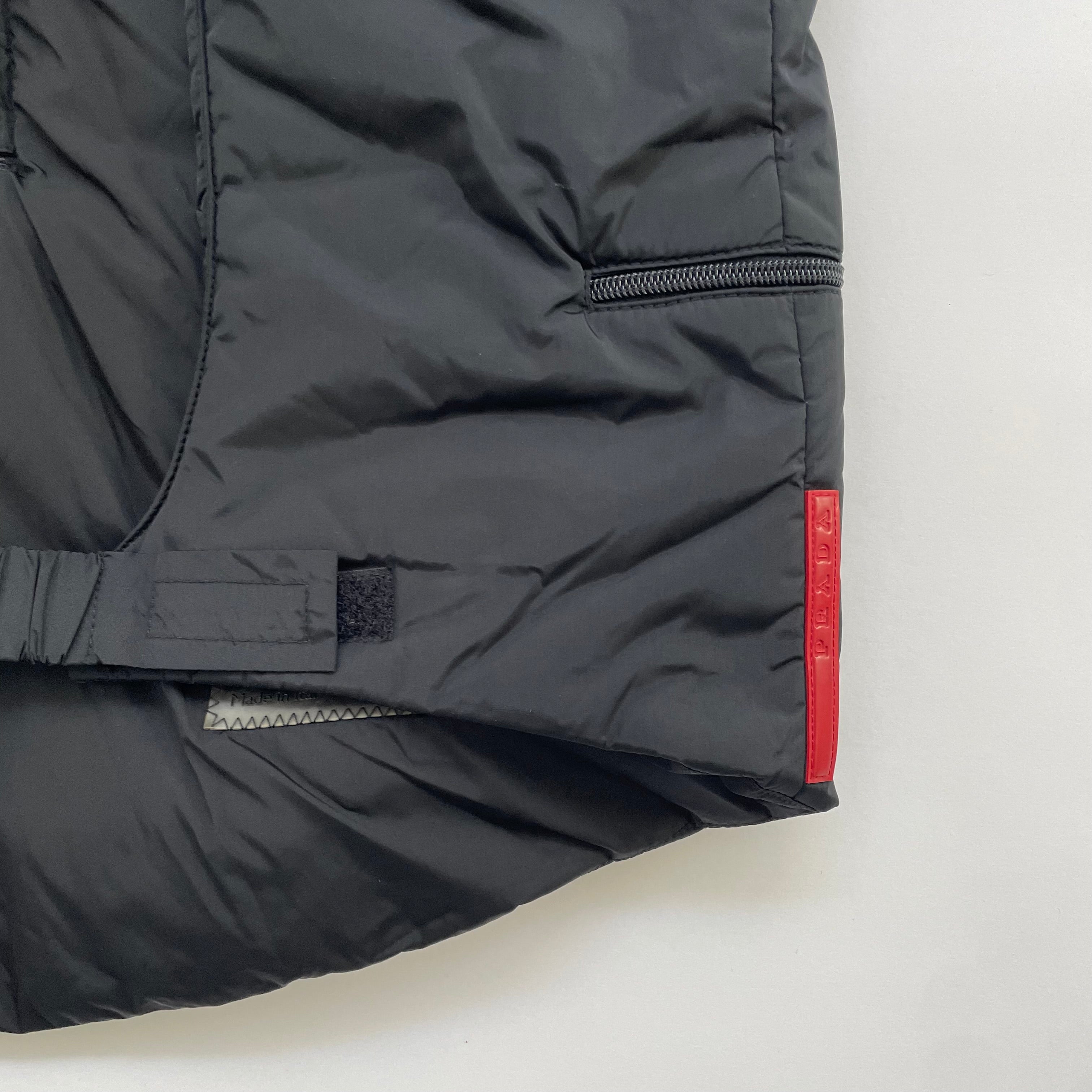1999aw prada sport ninja down waistcoat 52 – vexed_store