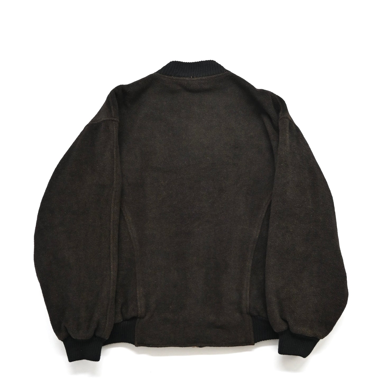 1980s Yves saint laurent wool bomber jacket 50