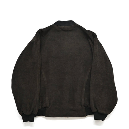 1980s Yves saint laurent wool bomber jacket 50