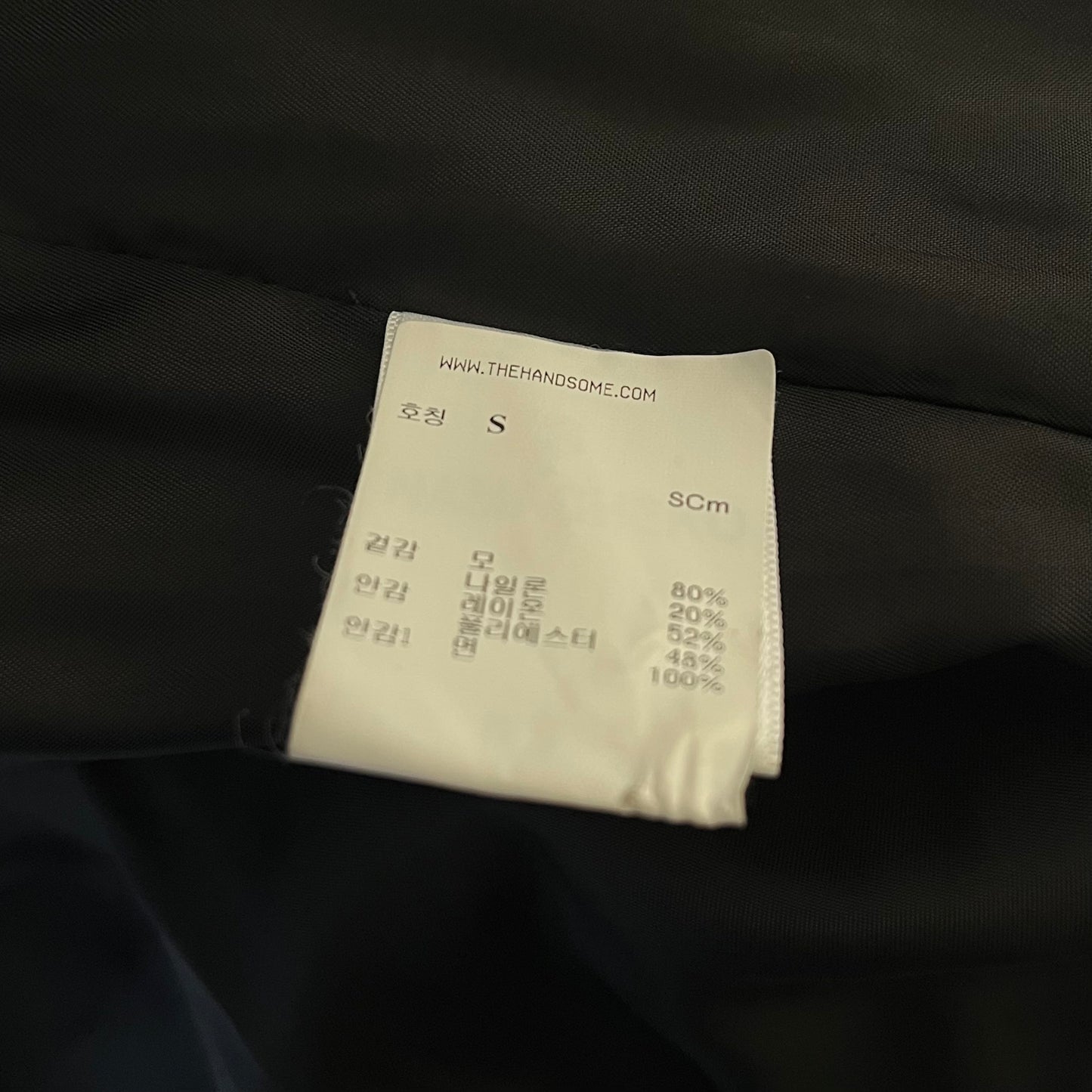 2020aw namacheko walfang pin tuck coat M