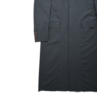 1998ss versace wool long coat 48